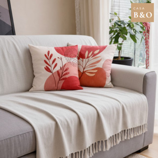 Manta para sofá-cama-decoração - Grande - 2,30 x1,80 - 100% algodão - macia - protetora em Oferta na Shopee