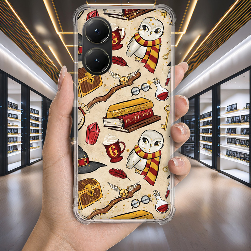 Capa Capinha XIAOMI MI 13 LITE 12 11 PRO REDMI NOTE 14 9T 9S K40 Anti-impacto Personalizada geek POTTER harry (3393)
