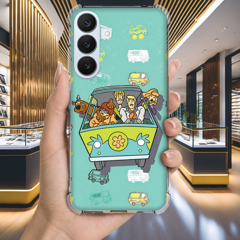Capa Capinha GALAXY S20 ULTRA S10 S10E LITE 2020 S9 S8 A73 A72 Anti-impacto Personalizada desenho SCOOBY doo (3390)