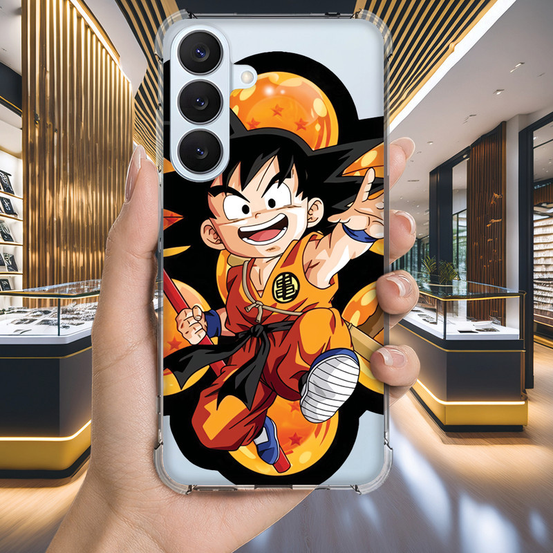 Capa Capinha GALAXY A24 A23 A22 A21S A21 A20S A20 A17 A16 A15 A14 Anti-impacto Personalizada anime DRAGON ball (3182)