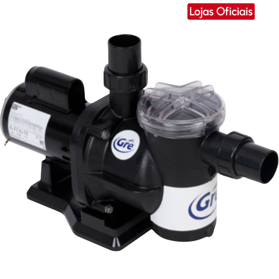 Bomba Para Piscina Fluidra GRE 0,5cv Monofasica Bivolt Motor Weg Original 144024