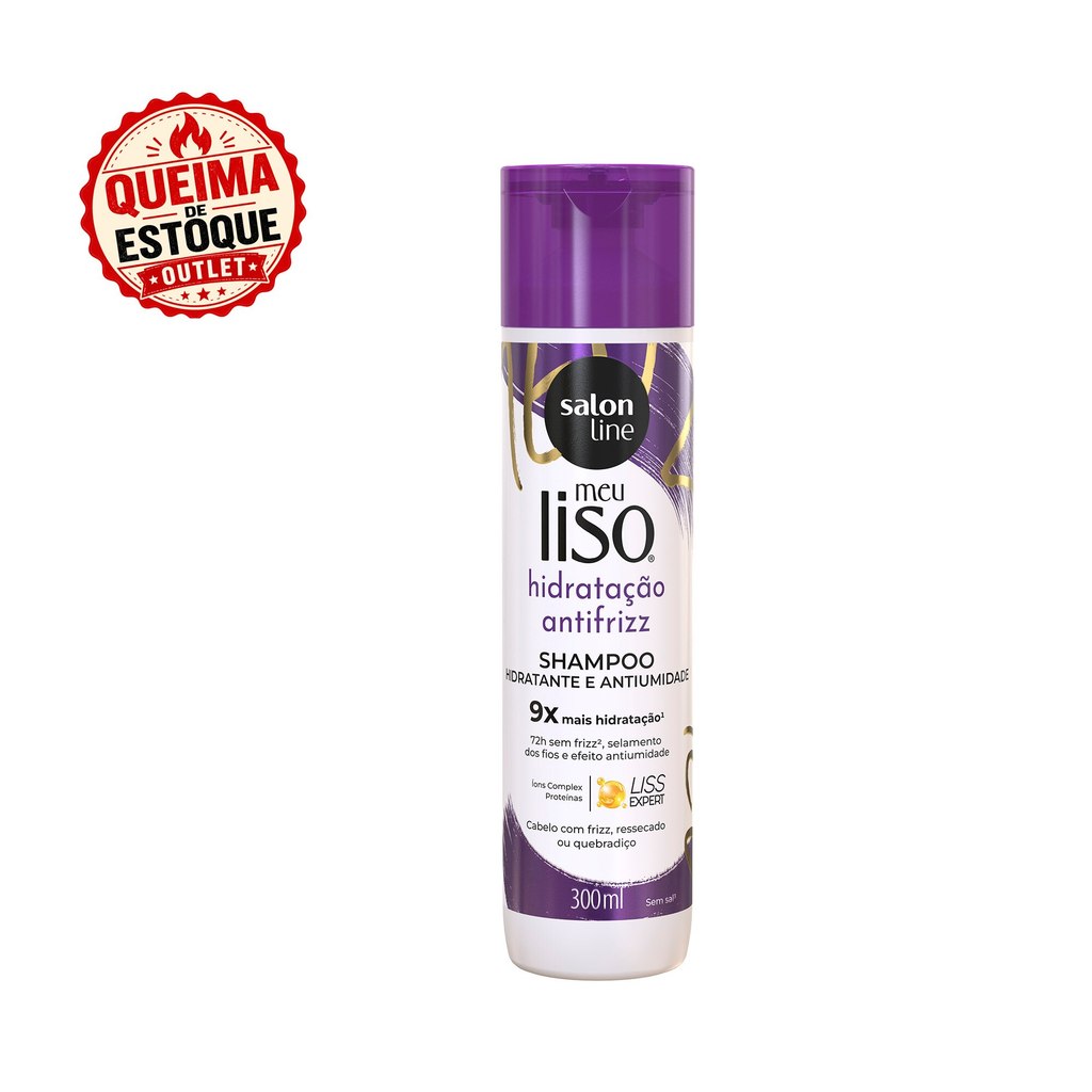 Shampoo Meu Liso Antifrizz 300ml
