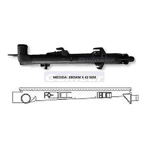 Caixa Radiador Mercedes Classe A 190 Lado Motorista - Manual #2