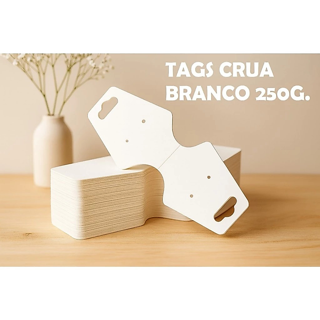 Cartela Tag para Bijuterias e Semijoias Personalizada | Etiqueta para Brincos, Colares e Pulseiras