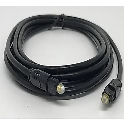 Cabo de Fibra Óptico Digital 1,5 Metros Fibra Ótica Resistente Flexível