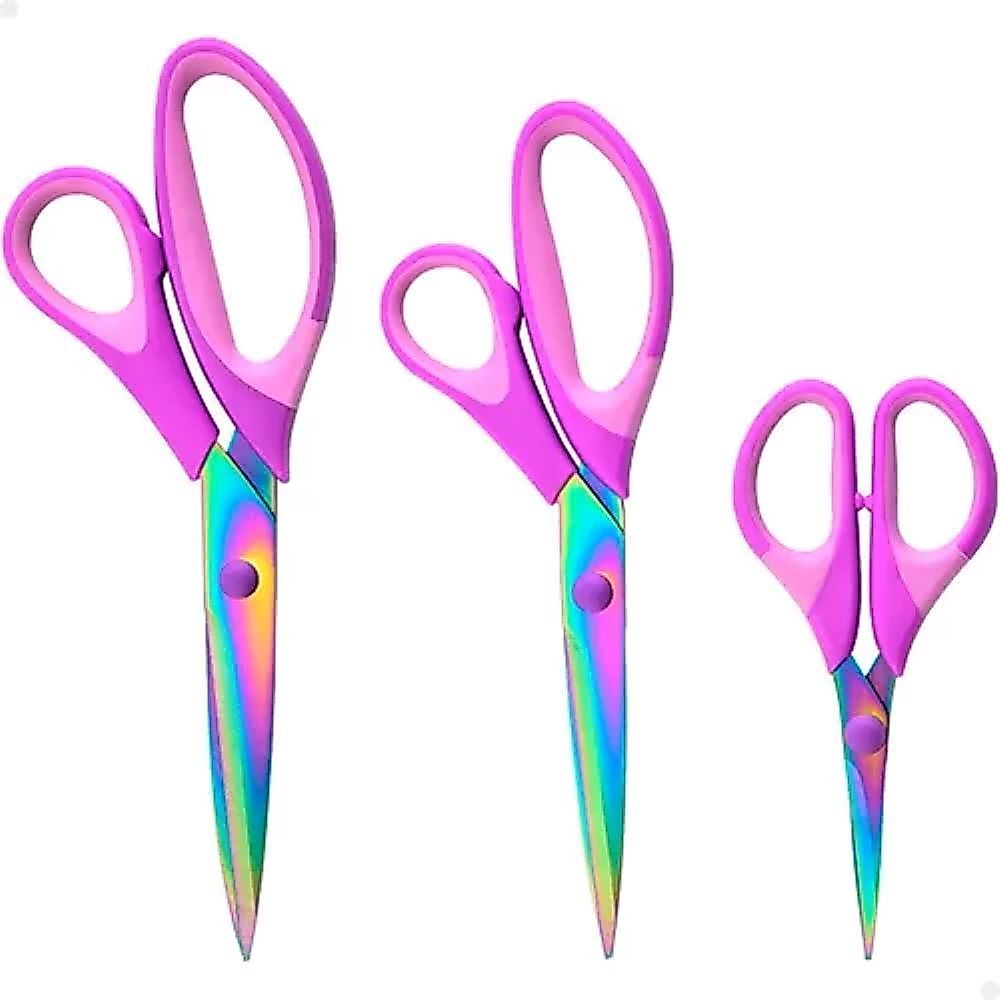Kit De Tesouras Lorben Para Costura - Precisão Três Tamanhos