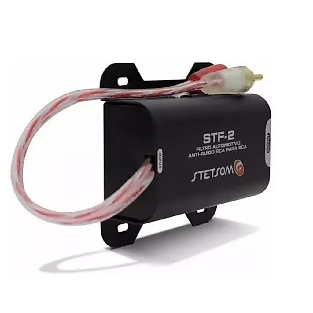 Filtro Supressor Anti Ruido Rca Stf2 Som Automotivo Stetsom Para Cd Player Rca