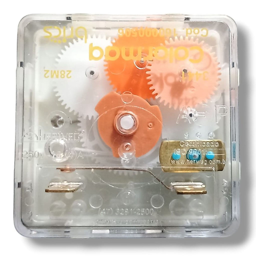 Timer Tanquinho Colormaq 28 Minutos 2 Molhos Bivolt - 3441