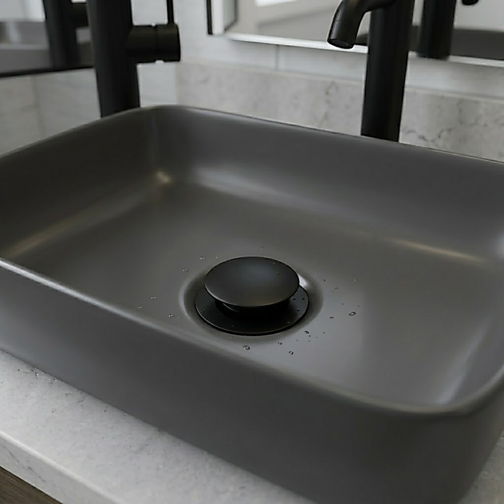Valvula Click Ralo Inox Para Pia Cuba Lavatório Banheiro Lavabo Conexão 7/8 Aço Inox 304 Luxo