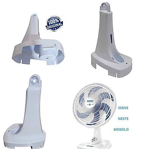 Haste da Base Ventilador Mondial  Vsp-40 Preta 40cm Original Branca
