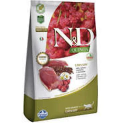 Urinary para Gatos Adultos de Todas as Raças Sabor Pato 1,5Kg N&D Quinoa