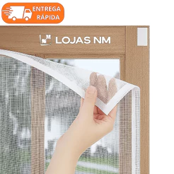 Tela Mosquiteiro Magik Tela Para Janela Com Velcro Removível Proteção De Tela Todos Os Tamanhos