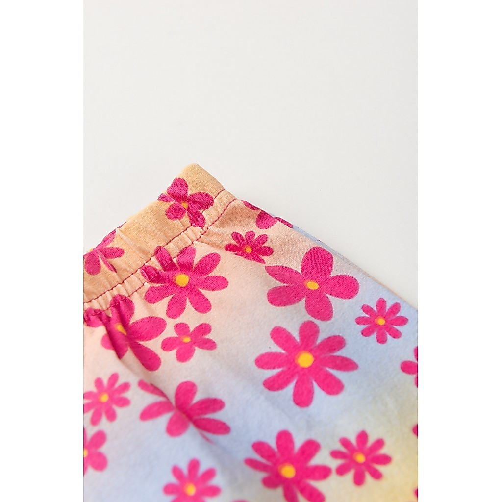 Legging Feminina Infantil Arco-Íris Florido · foto 2