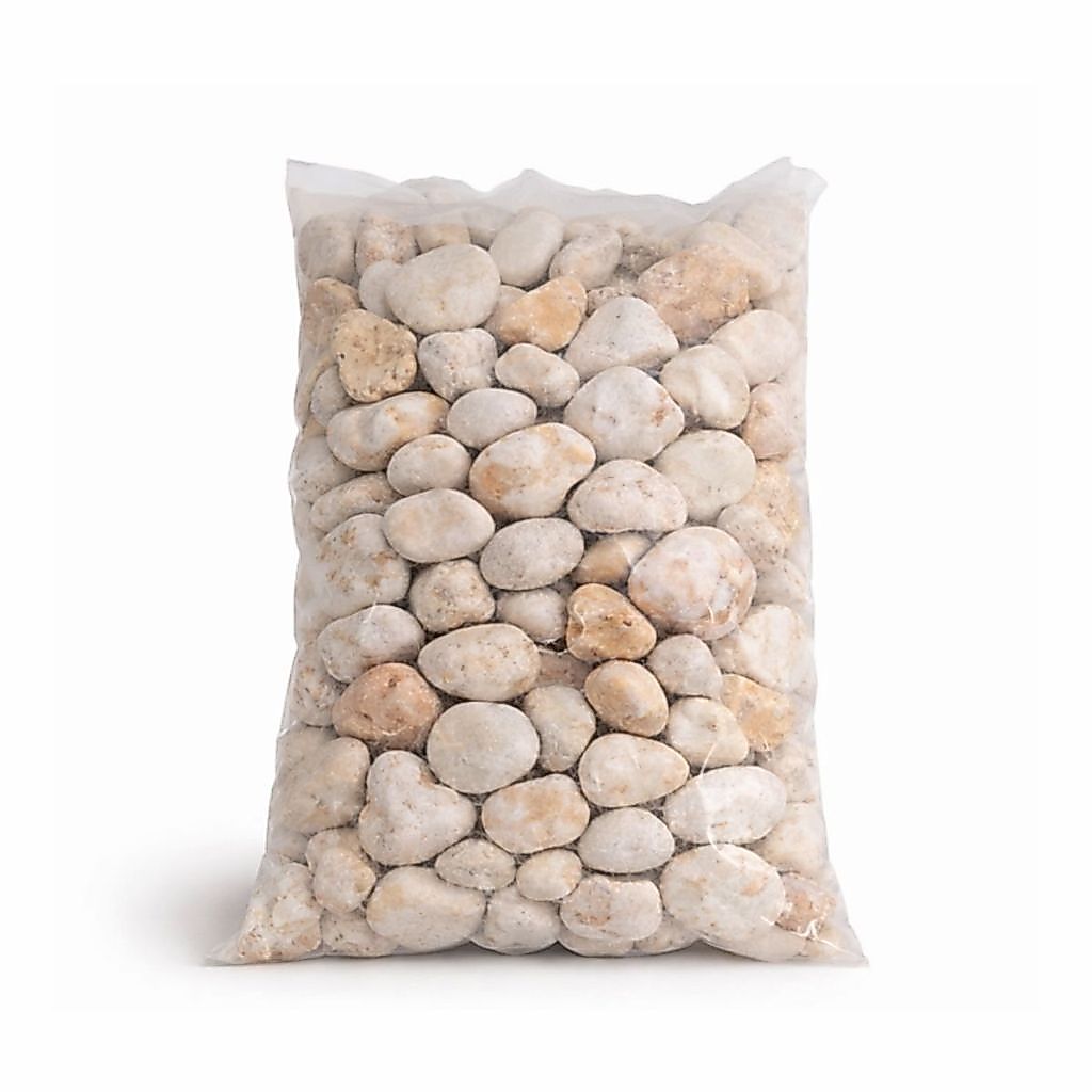 4KG Seixo De Rio Pedra Ornamental Marrom Para Vasos Jardim · foto 2