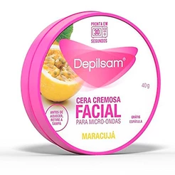 Cera Depilatória De Microondas Depilsam Maracujá 40g