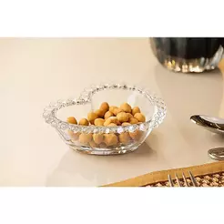 Bowl Coração Pearl 12cm x 10cm x 4cm Cristal Wolff