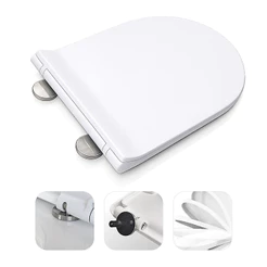 Assento Sanitário Soft Close Compatível Neo Carrara Duna Level Nexo Riviera Tampa PP Silencioso