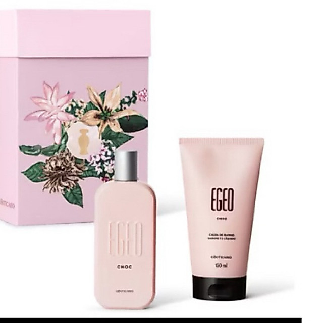 Kit Presente Dia dos namorados  Egeo Choc 2 itens: Colônia 90 ml + Sabonete liquido 150 ml