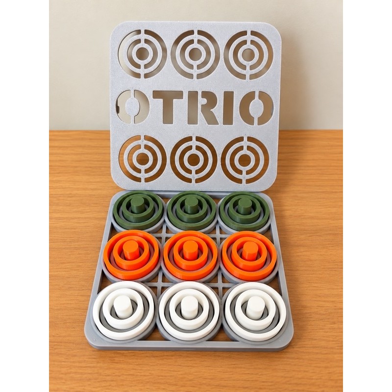 Jogo Otrio | Jogo de Estratégia e Raciocínio | Jogo de Tabuleiro | Jogo para Família | Jogo Educativo |