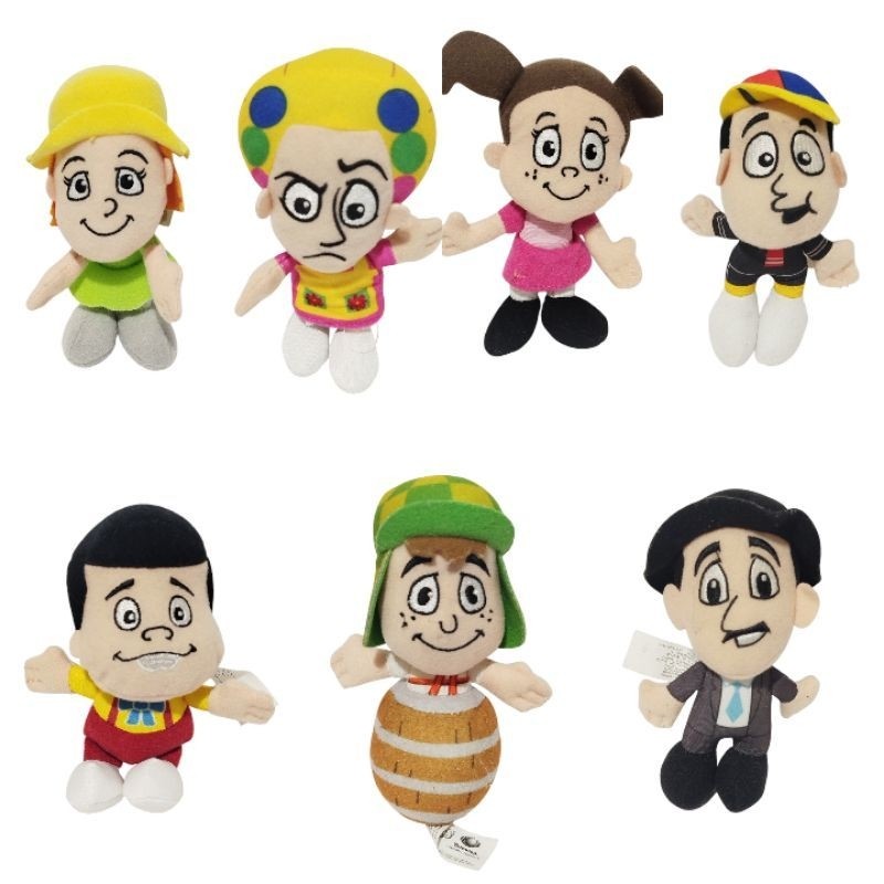 Bonecos Pelúcia Turma Do Chaves - Mc Donald's - 1 Unidade