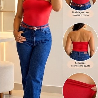Top Faixa Cropped Feminino Suplex – Tomara que Caia Forrado Sem Bojo