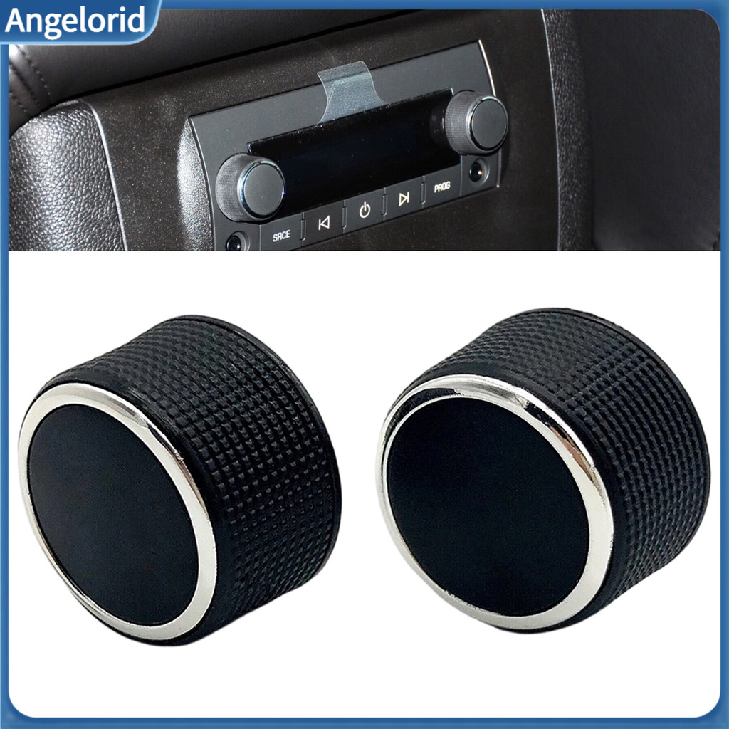 Volume Adjustment Knob D-shaped Hole Car Audio Control Replacement Rotary Switch for Suv Truck Dash Easy Install Radio A