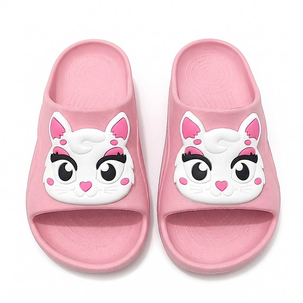 Chinelo Slide Infantil Menina Nuvem Confortável Rosa Vários Modelos