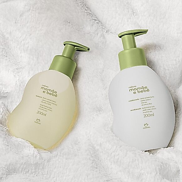 Combo Shampoo + Condicionador Mamãe e Bebê 200ml cada Natura