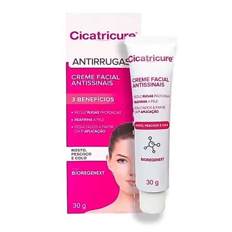 Creme Facial Cicatricure Antissinais Bioregenext 30g