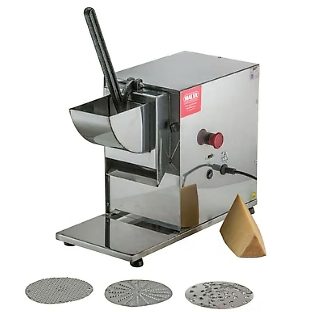 Ralador De Queijo Elétrico Industrial Profissional 3 Discos Aço Inox Bivolt Malta