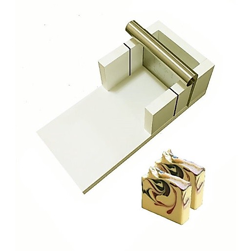 Cortador Sabonete Artesanal Fatiador Sabão  Barra espessura 2, 2,5 e 4,5cm Artesanato Corte Retangular Quadrado Gabarito