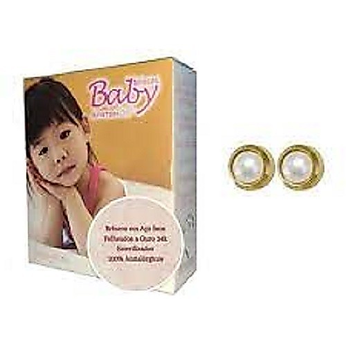 BRINCO STUDEX SYSTEM 75 BABY BEZEL PÉROLA 2MM COMFORT CODH28