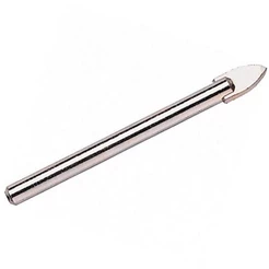 Broca Diamantada 10mm Ponta Flecha Para Porcelanato Cerâmica E Vidro