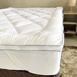 Pillow Top Cama Appel Toque de Plumas Diamond Protetor de Colchão