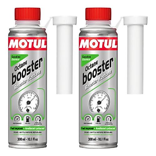 KIT MOTUL OCTANE BOOSTER GASOLINE 300ML 2 UNIDADES