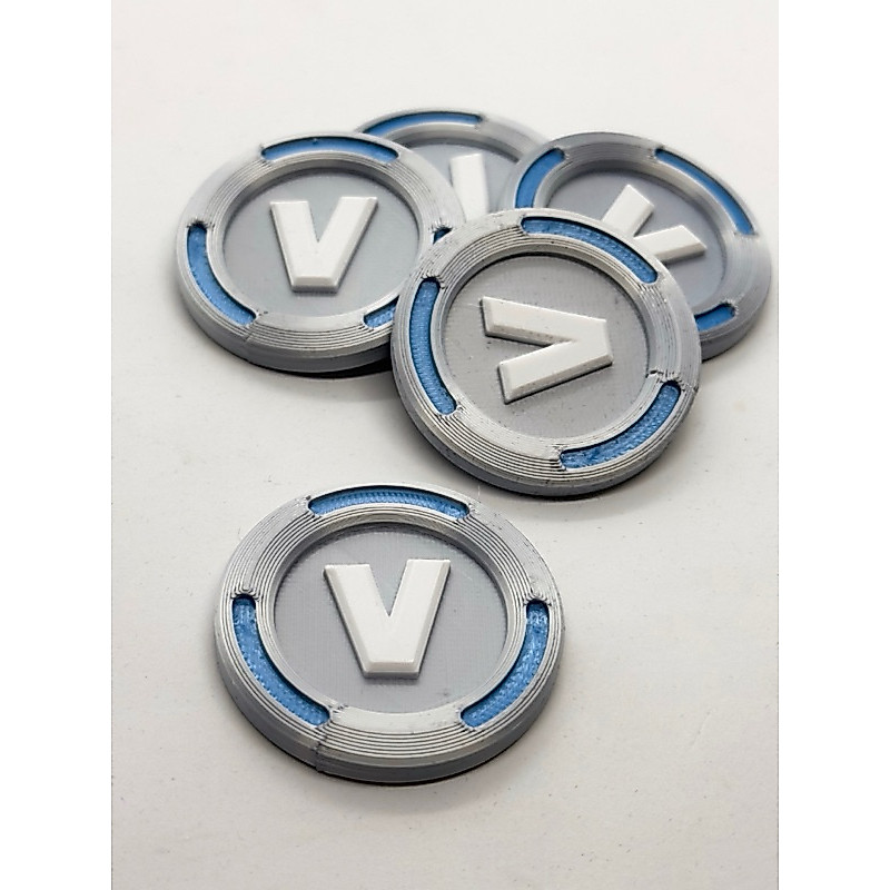 V-Bucks do Fortnite - Kit com 5 Moedas - Pronta Entrega!!
