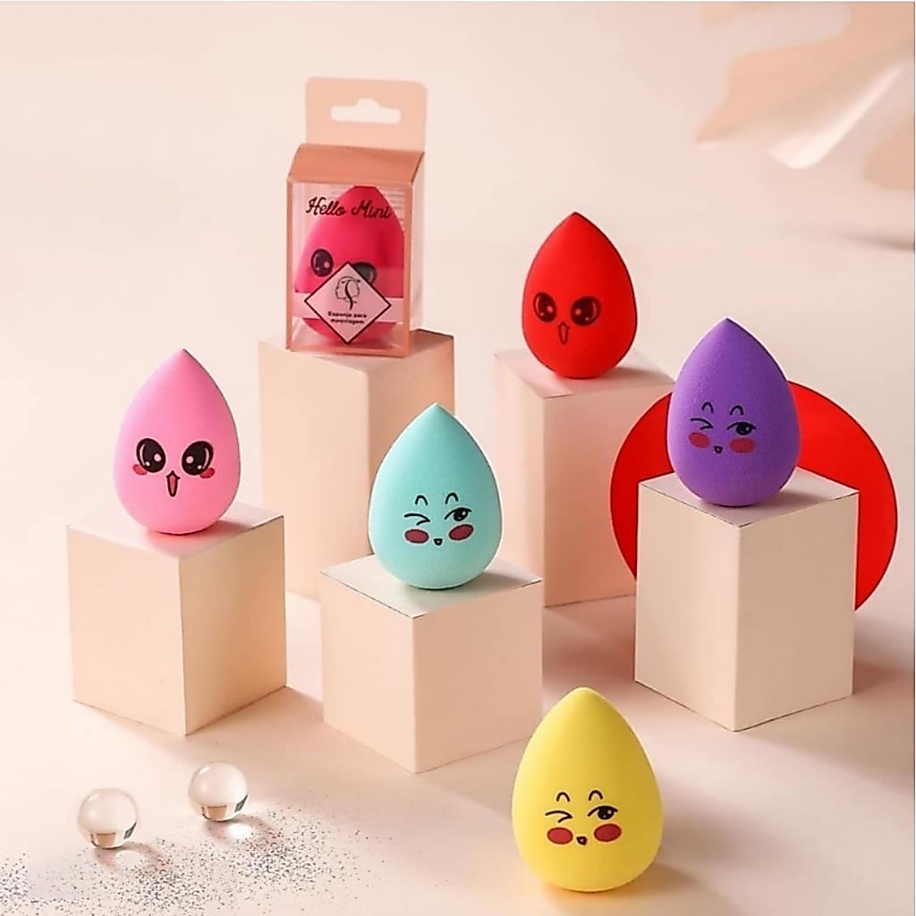 Entrega no mesmo dia Esponja Beauty Egg Ovo de beleza de alta qualidade Ovo de beleza em formato de gota Compre três e g