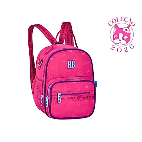 Lancheira Térmica 2 em 1 Rebecca Bonbon Urban Mix Cor:Rosa