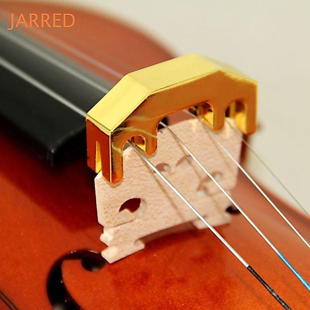 JARRED Profissional Violino Mudo , Metal Fácil De Transportar Silenciador De , Liga De Alumínio Resistente 4 Pinos