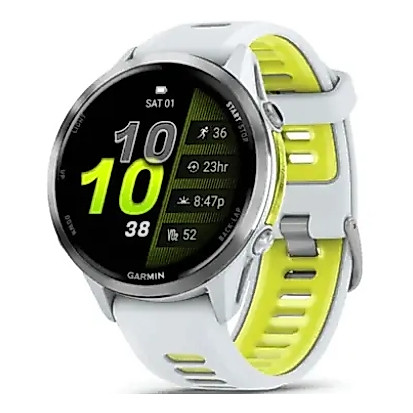 Relógio Smartwatch Garmin Forerunner 970 47mm Branco Prateado! Envio Imediato!