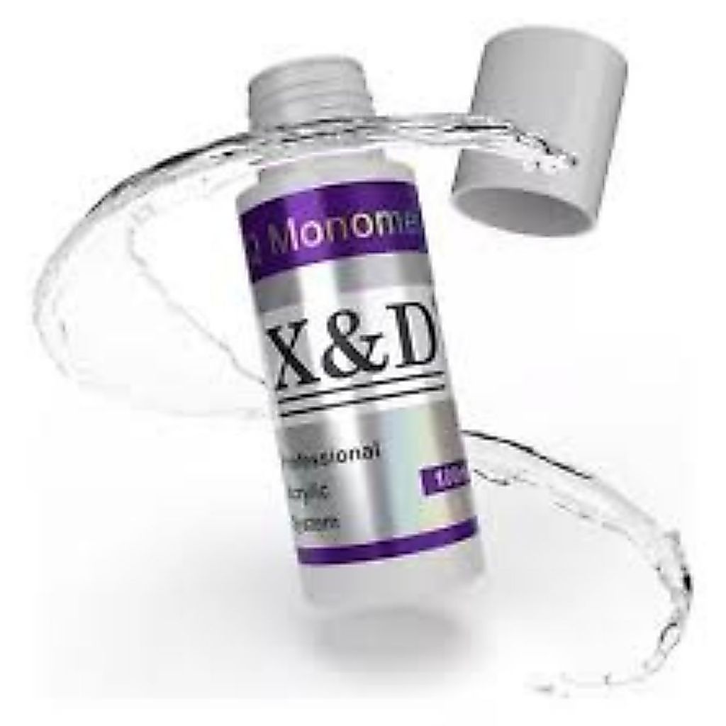 Monomer Liquido Pó Acrylic Unhas De Gel 100ml Tips X&d