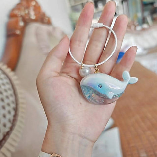 Acessório Para Chaveiro De Baleia Quando Eu Corremo Você Su Zaizai Bag Pendant Backpack Dolphin Couple Keychain