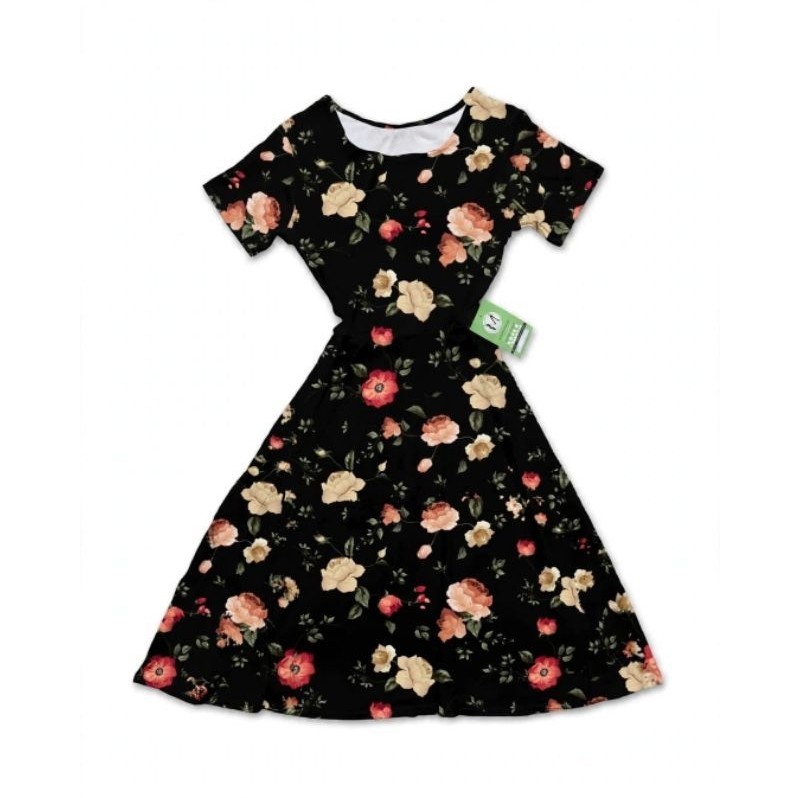 vestido feminino casual floral confortável Do P ao GG. envio rápido