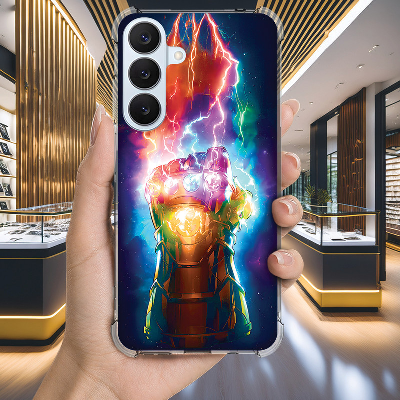 Capa Capinha GALAXY S20 ULTRA S10 PLUS S10E S9 S8 A73 A72 Anti-impacto Personalizada geek VINGADORES (4181)