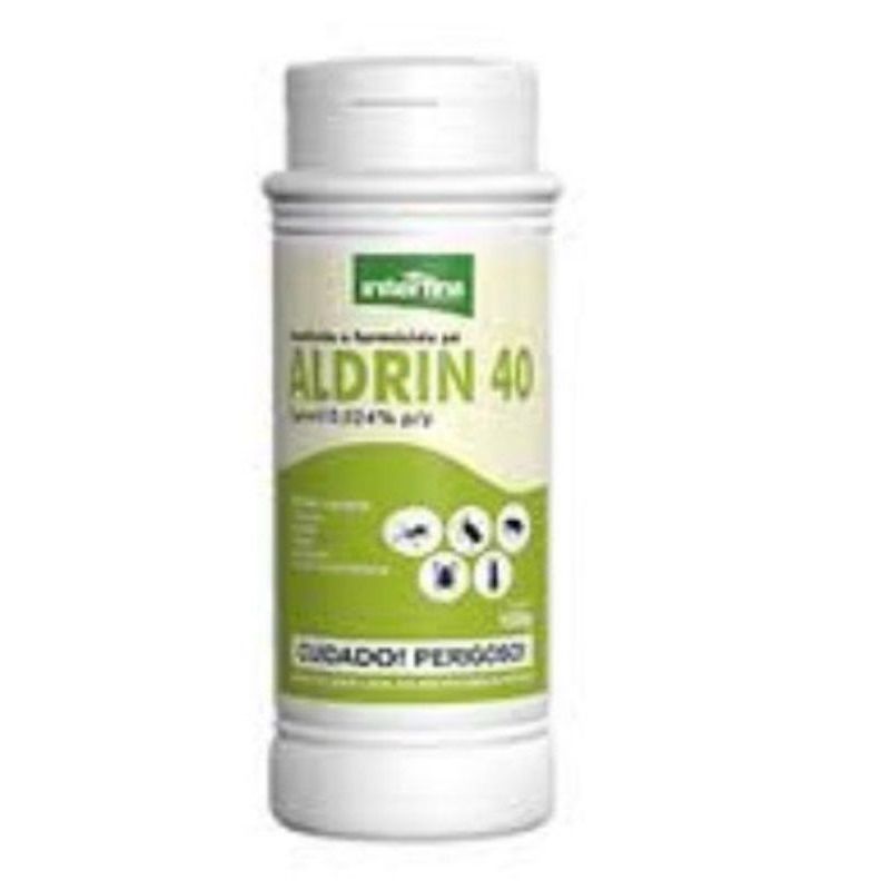 Fipronil Aldrin40 em pó seco Inseticida e a Formicida Mata Formigas Baratas Carrapatos Cupins Subterrâneos Pulgas