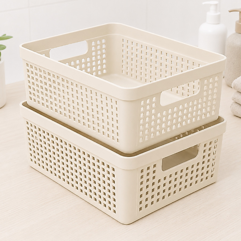 Kit 1/2 Caixas Organizadoras 11 Litros Multiuso Resistentes Para Todos O Ambientes Escritório Quarto