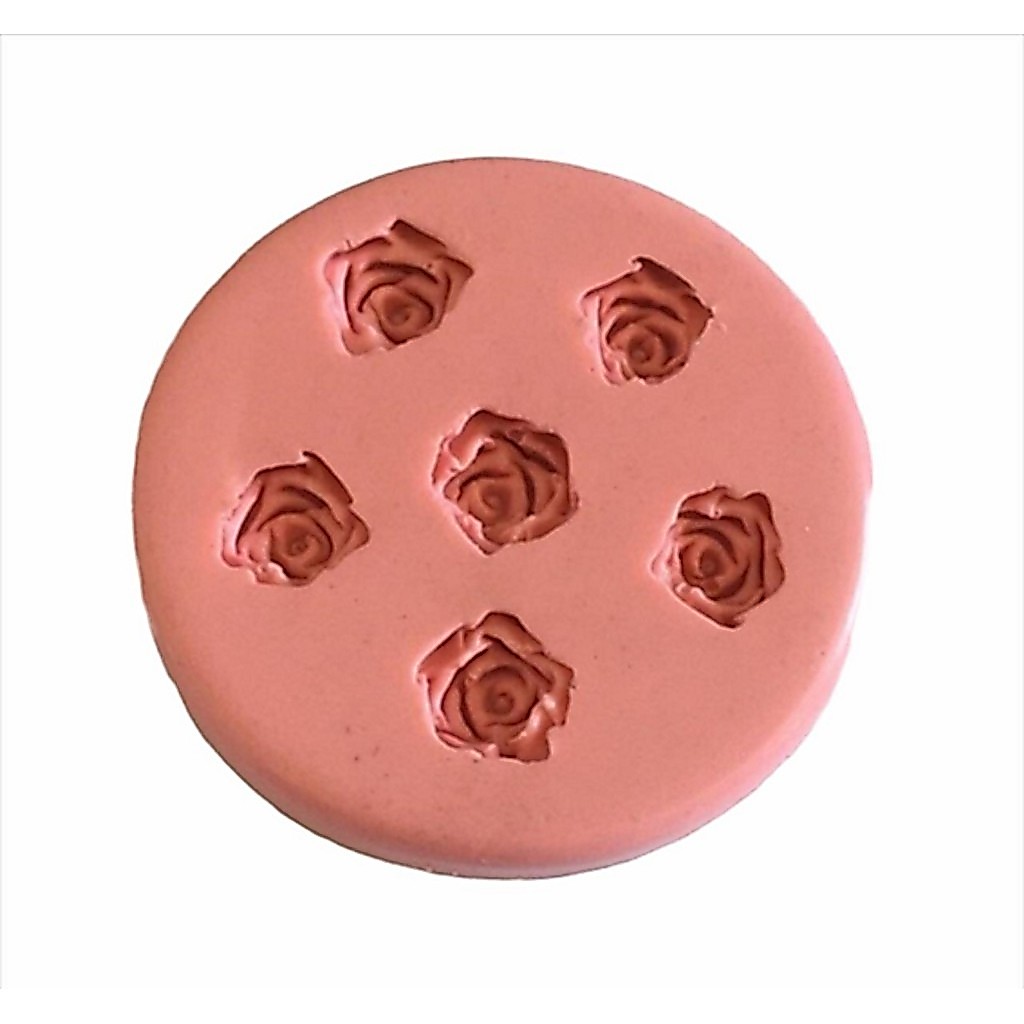 MOLDE DE SILICONE MINI ROSAS