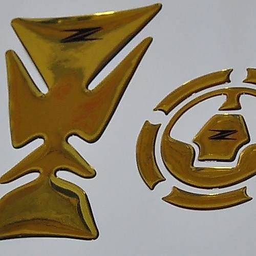Protetor Tanque Tankpad Bocal Gold Moto Kawasaki Z 750 Z750