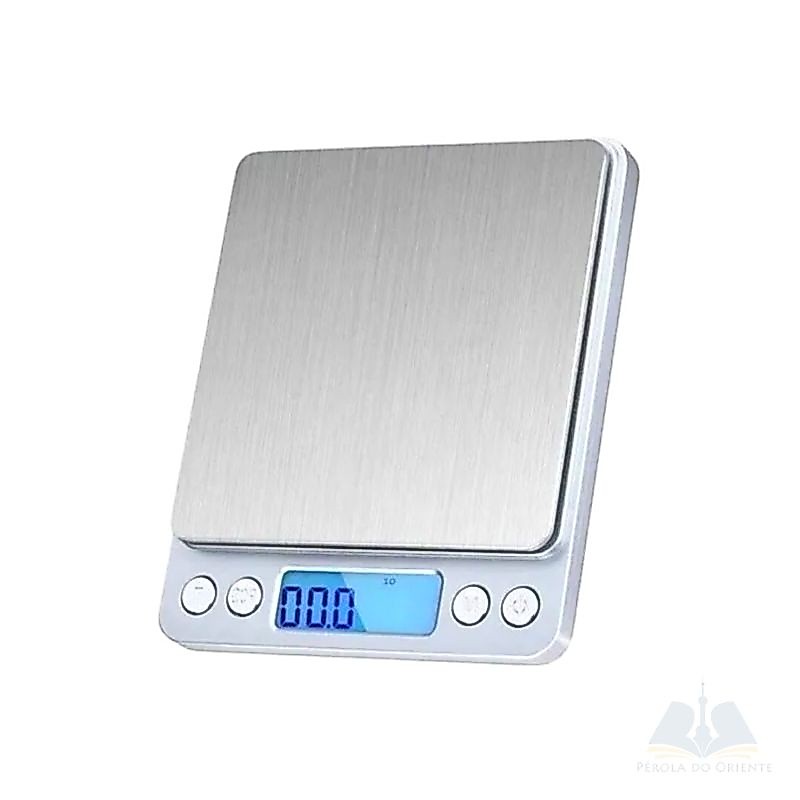 Mini Balança Digital de Cozinha Alta Precisão 0,1g até 2000g