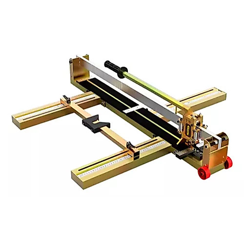 Riscadeira Cortadora De Piso Com Laser Portatil Com Rodizios